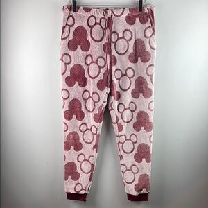 Disney Mickey fuzzy pants Size L